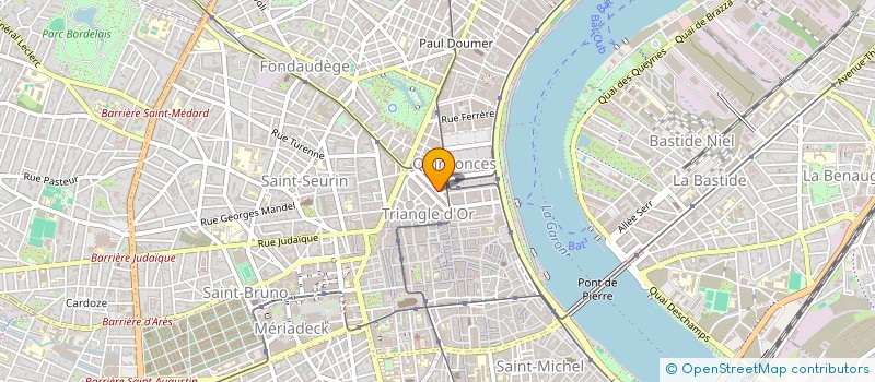 localisation de l'entreprise EM SOLUTIONS  BORDEAUX