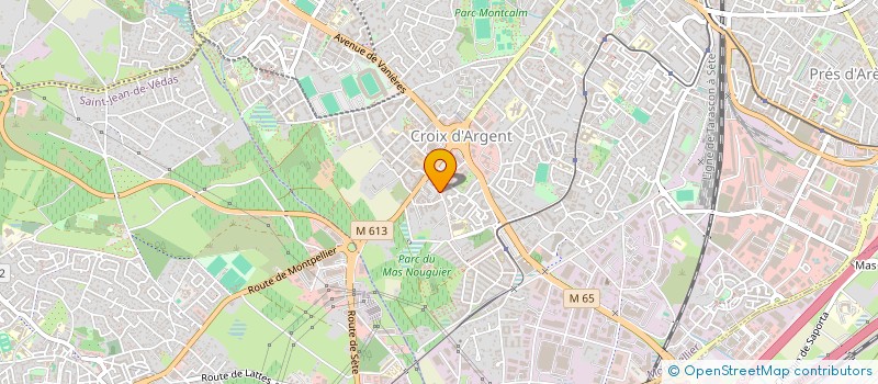 localisation de l'entreprise EM TAXI à MONTPELLIER