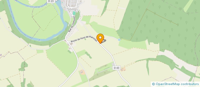 localisation de l'entreprise EM2  NEUVELLE-LES-LA-CHARITE