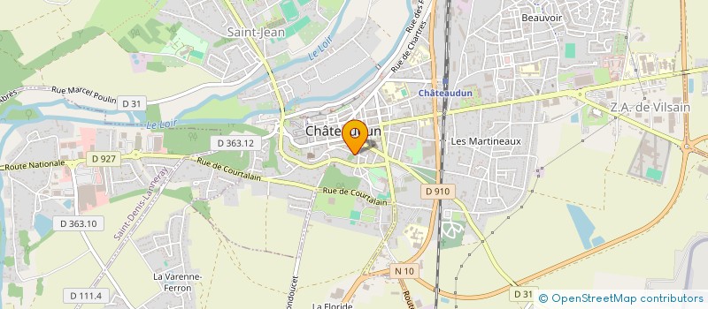 localisation de l'entreprise EM281 à CHATEAUDUN