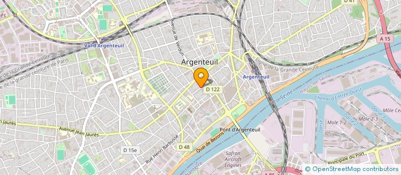 localisation de l'entreprise EM2A EXPERTISE  SAINT-GRATIEN