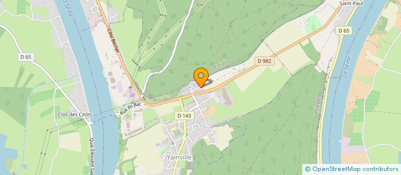 localisation de l'entreprise EM2I à YAINVILLE