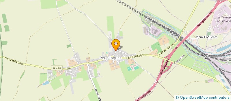 localisation de l'entreprise EM2J DISTRI  PEUPLINGUES