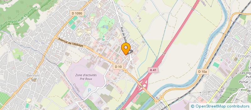 localisation de l'entreprise EM2S  CROLLES