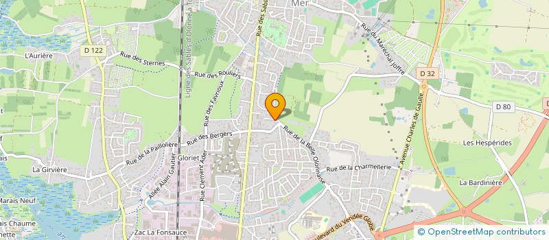 localisation de l'entreprise EM2S à LES SABLES-D'OLONNE