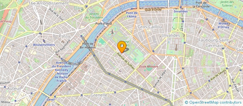 localisation de l'entreprise EM3 LABS SAS  PARIS