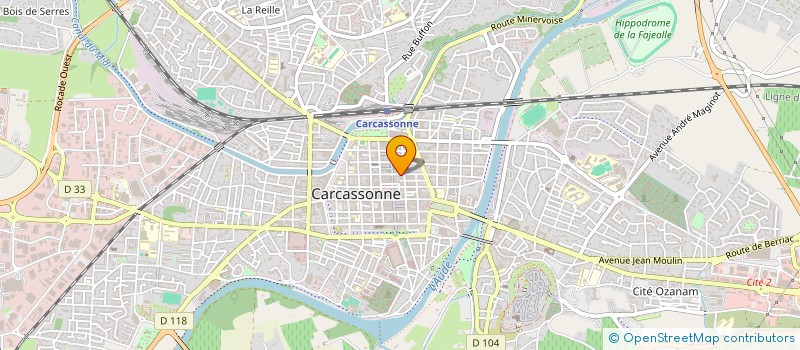 localisation de l'entreprise EM90  CARCASSONNE