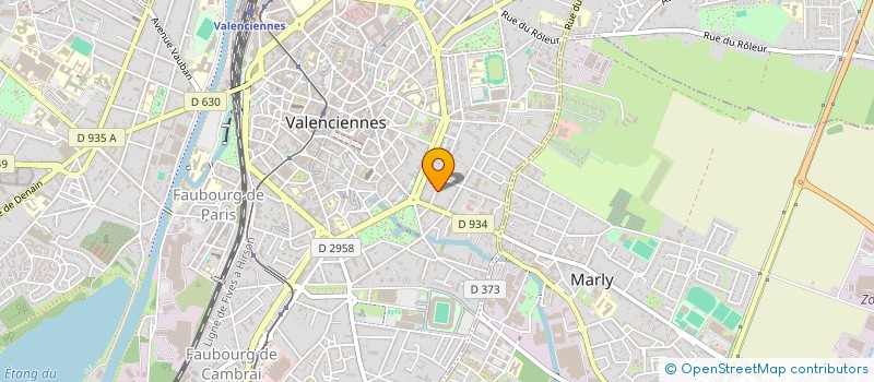 localisation de l'entreprise EMA  VALENCIENNES