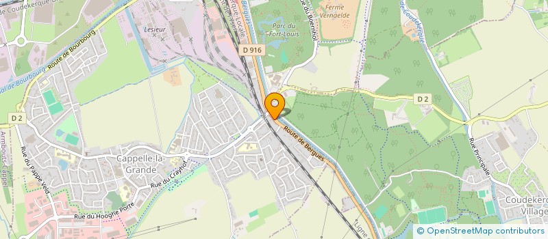 localisation de l'entreprise EMA  CAPPELLE-LA-GRANDE