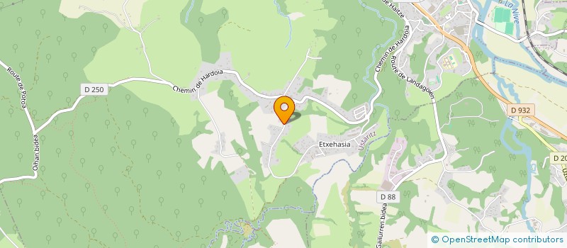 localisation de l'entreprise EMA  USTARITZ