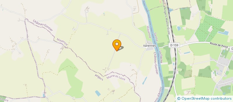 localisation de l'entreprise EMA  SAINT-DENIS-D'ANJOU