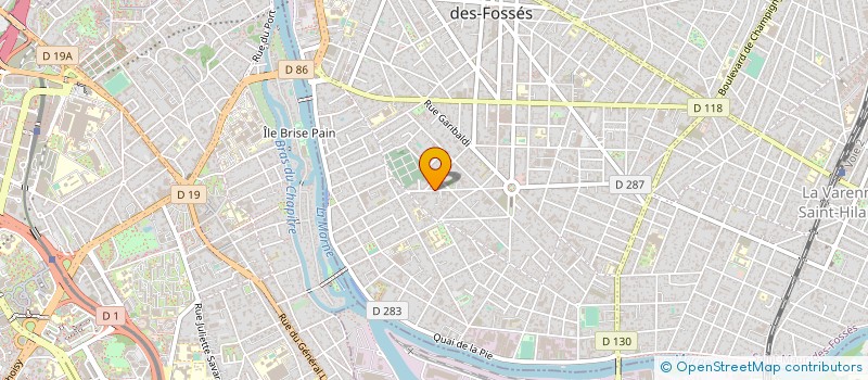 localisation de l'entreprise EMA BTP à SAINT-MAUR-DES-FOSSES