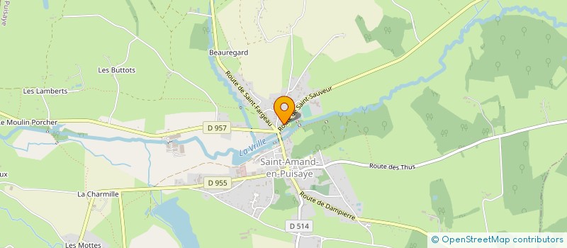 localisation de l'entreprise EMA CNIFOP  SAINT-AMAND-EN-PUISAYE