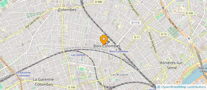 localisation de l'entreprise EMA & CO ADVISORY à BOIS-COLOMBES