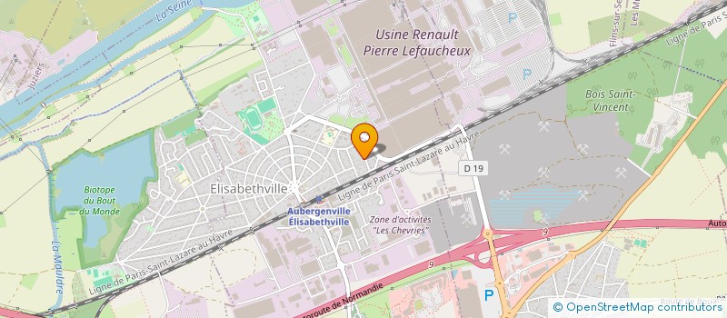 localisation de l'entreprise EMA CONCEPT 78  AUBERGENVILLE