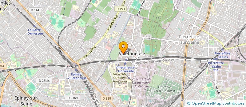 localisation de l'entreprise EMA CONSEIL à VILLETANEUSE