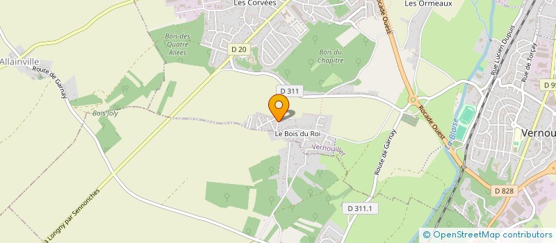 localisation de l'entreprise EMA DADDA à VERNOUILLET