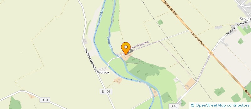 localisation de l'entreprise EMA DE COULON  SOYE-EN-SEPTAINE