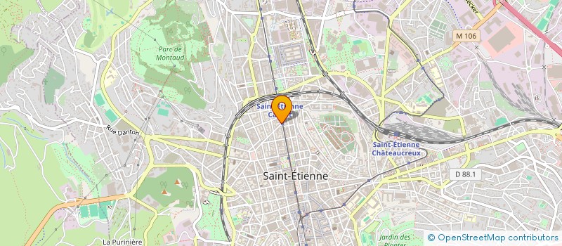 localisation de l'entreprise EMA DISTRIBUTION à SAINT-ETIENNE
