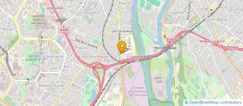 localisation de l'entreprise EMA DISTRIBUTION31 à TOULOUSE