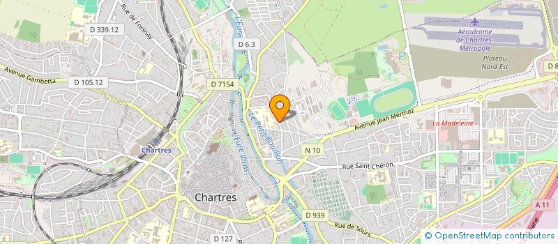 localisation de l'entreprise EMA ENSEIGNEMENT DES MUSIQUES ACTUELLES à CHARTRES