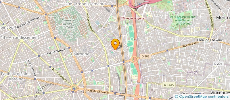 localisation de l'entreprise EMA EXPRESS  PARIS