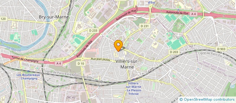 localisation de l'entreprise EMA FAMILY  VILLIERS-SUR-MARNE