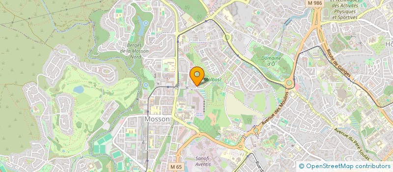 localisation de l'entreprise EMA IMMO à MONTPELLIER