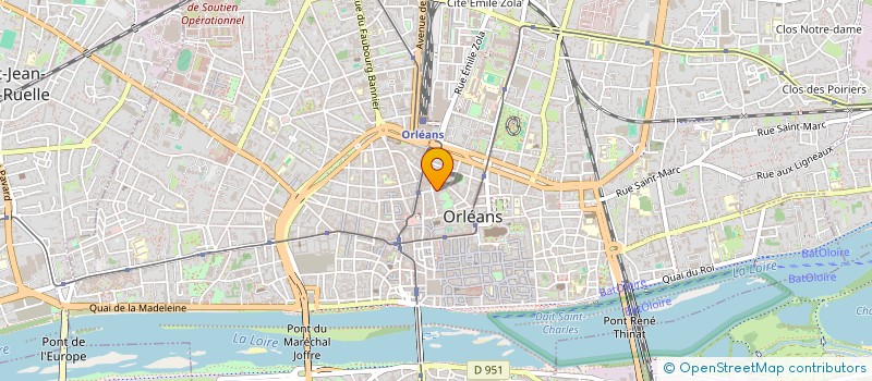 localisation de l'entreprise EMA & LOUISE à ORLEANS