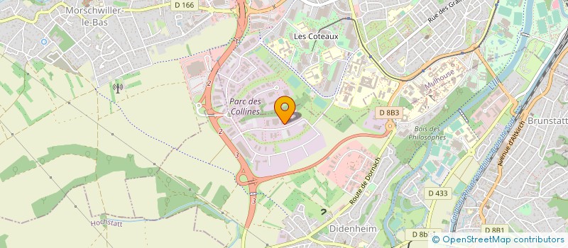 localisation de l'entreprise EMA SECURITE à BRUNSTATT-DIDENHEIM