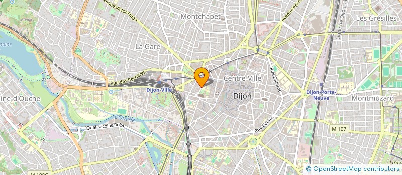 localisation de l'entreprise EMA SERVICES  DIJON