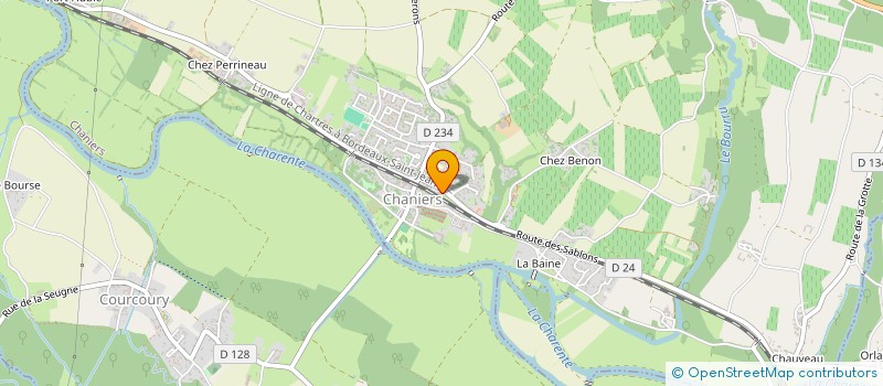 localisation de l'entreprise EMA SERVICES  CHANIERS