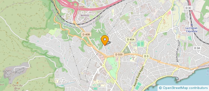localisation de l'entreprise EMA STELLA à CEYRESTE