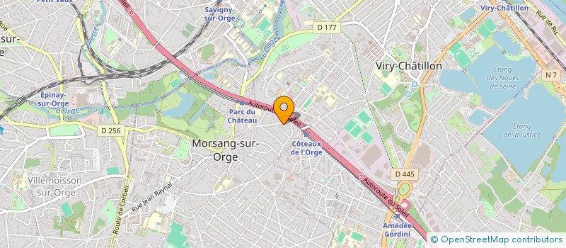 localisation de l'entreprise EMA2C à MORSANG SUR ORGE