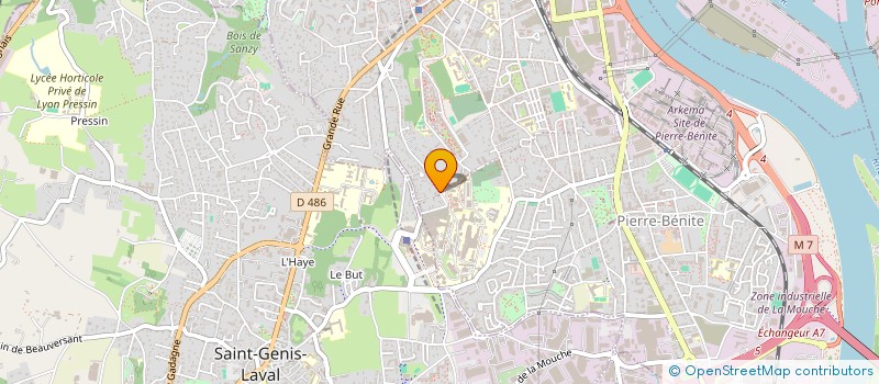 localisation de l'entreprise EMAA  OULLINS-PIERRE-BENITE