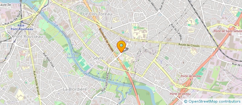 localisation de l'entreprise EMAA CS à NANTES
