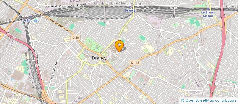 localisation de l'entreprise EMAARAT  DRANCY