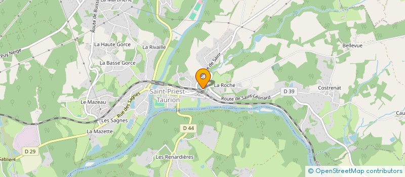 localisation de l'entreprise EMABOU  SAINT-PRIEST-TAURION