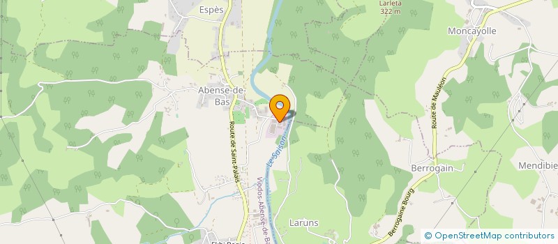 localisation de l'entreprise EMAC à VIODOS-ABENSE-DE-BAS