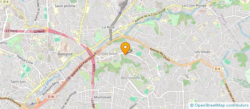 localisation de l'entreprise EMAC (EURO - MAGHREB - AFRIQUE COMMERCE) à MARSEILLE