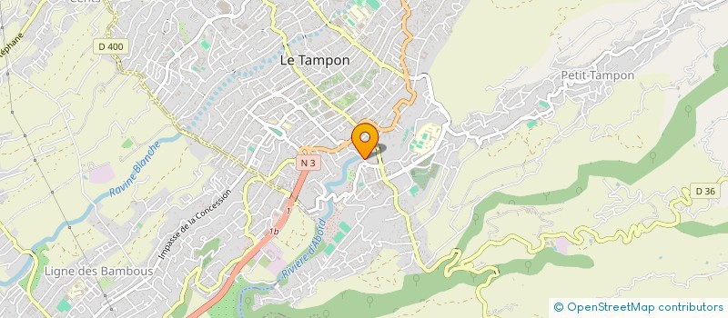 localisation de l'entreprise EMAC OI à LE TAMPON
