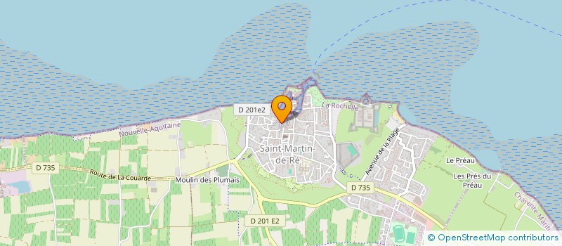 localisation de l'entreprise EMACA  SAINT-MARTIN-DE-RE