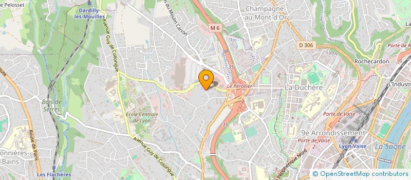 localisation de l'entreprise EMACA INVESTISSEMENTS  ECULLY