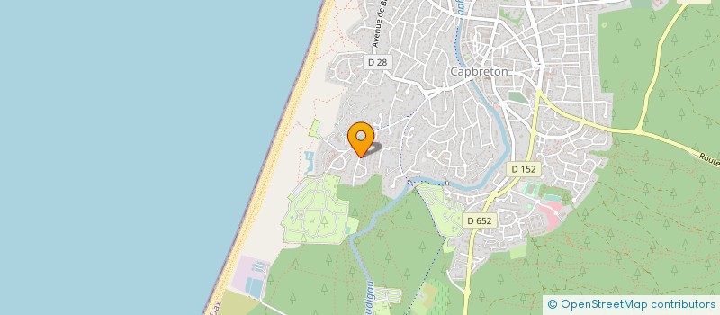 localisation de l'entreprise EMACAP à CAPBRETON