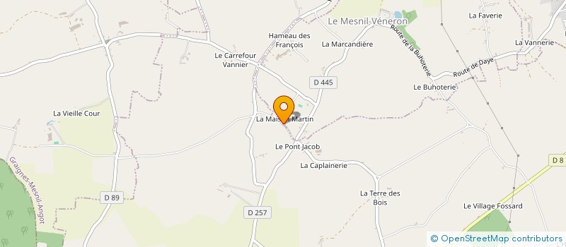 localisation de l'entreprise EMACARTY  LE MESNIL-VENERON