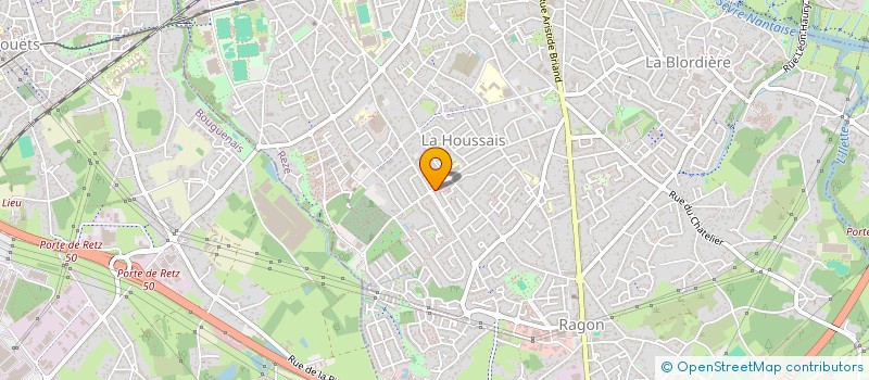 localisation de l'entreprise EMACHAGAVICO TAXI  REZE