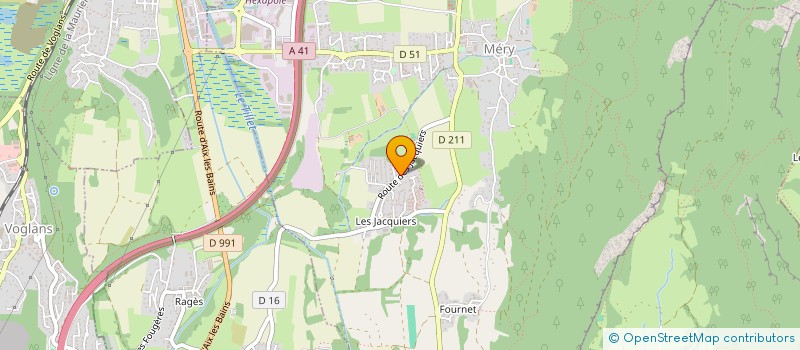 localisation de l'entreprise EMACK  MERY