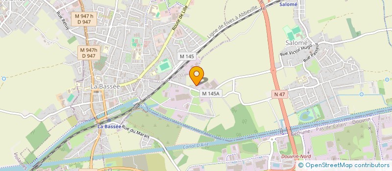 localisation de l'entreprise EMAD 4  SALOME