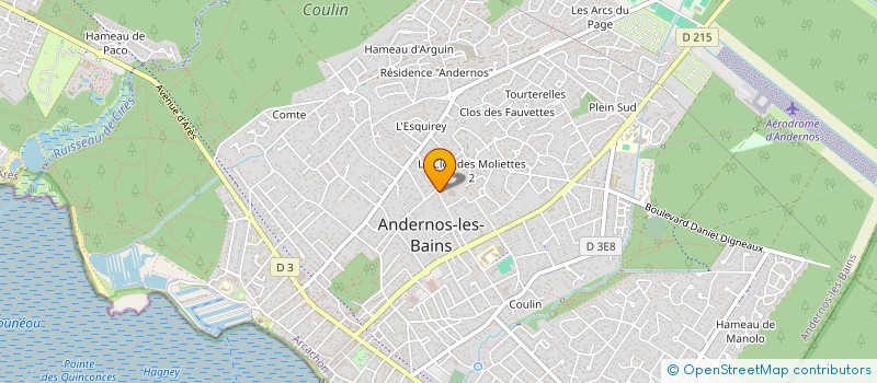 localisation de l'entreprise EMAD  ANDERNOS-LES-BAINS