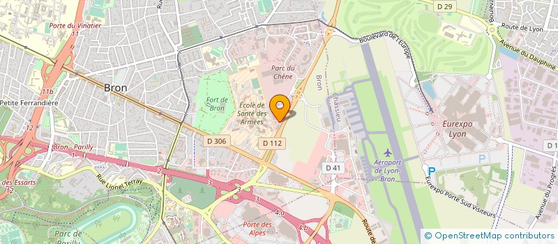 localisation de l'entreprise EMADE CONSEIL  GENAS